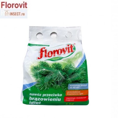 Ingrasamant granulat, Florovit impotriva acelor maronii la conifere, 1kg